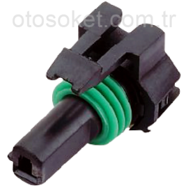 1S1206 1P DİŞİ DEMONTE SOKET