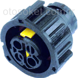 3S1-181 3P DİŞİ DEMONTE SOKET