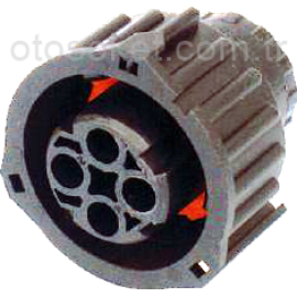 4S1-967 4P DİŞİ DEMONTE SOKET