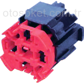 5S3REN 5P DİŞİ DEMONTE SOKET
