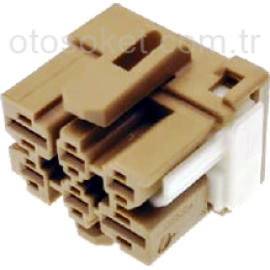 6S1355 6P DİŞİ DEMONTE SOKET