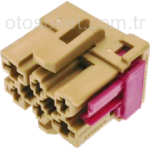 6S9697 6P DİŞİ DEMONTE SOKET