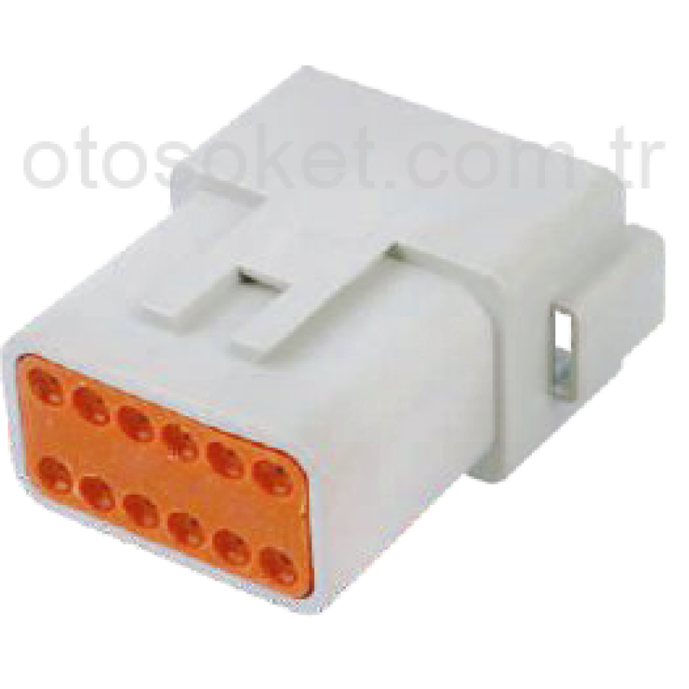 12SDT04 12P ERKEK DEMONTE SOKET