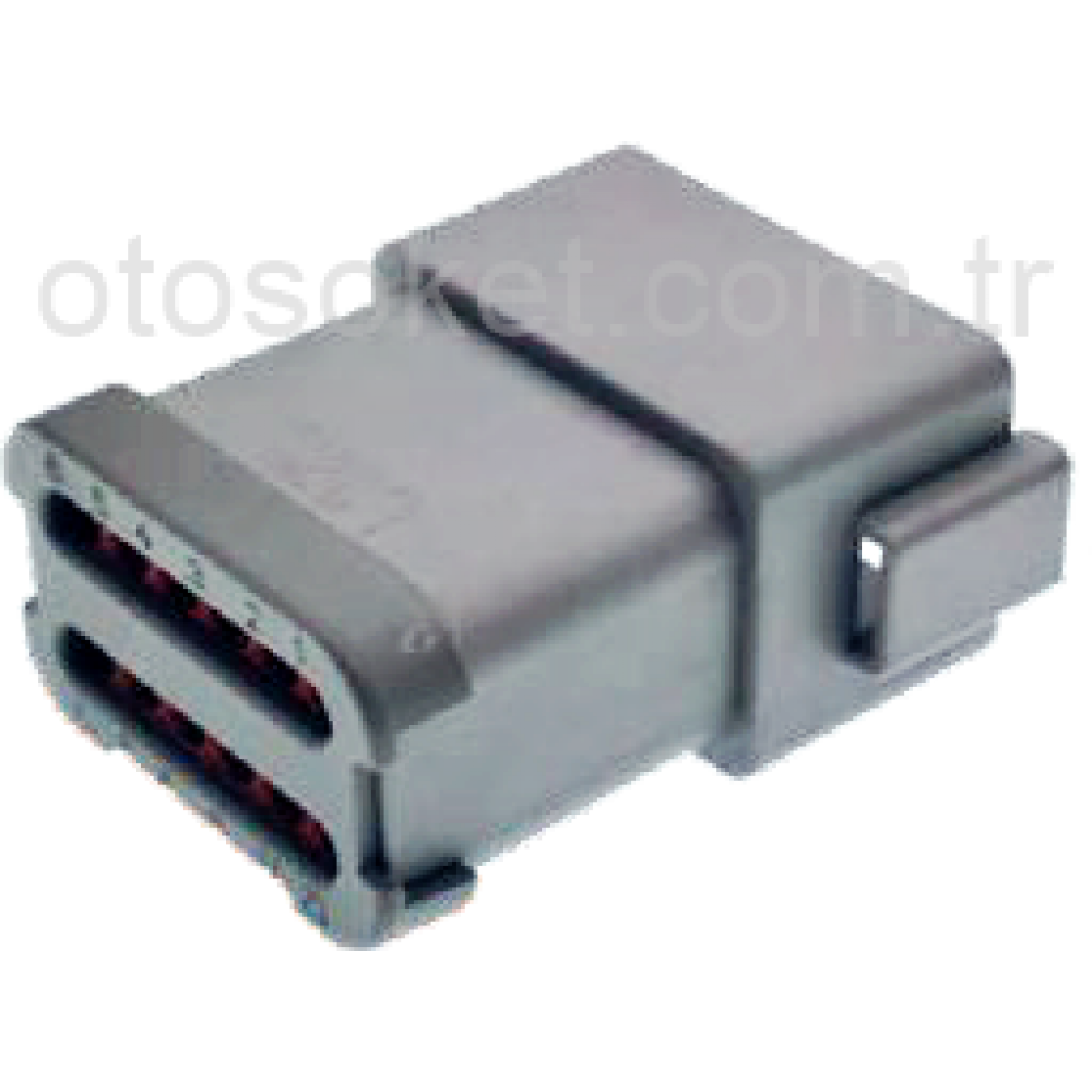 12SDT04 12P ERKEK DEMONTE SOKET