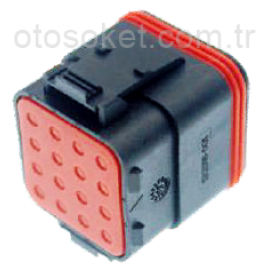 16S1320 16P DİŞİ DEMONTE SOKET