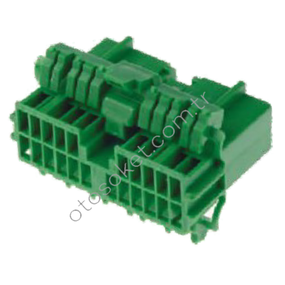 22SD3C1 22P DİŞİ DEMONTE SOKET 