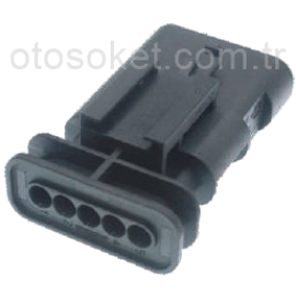 5S1-214 5P ERKEK DEMONTE SOKET