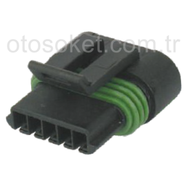 5S1216 5P DİŞİ DEMONTE SOKET