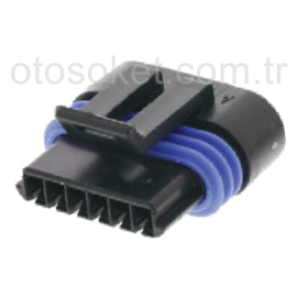 6S1216 6P DİŞİ DEMONTE SOKET