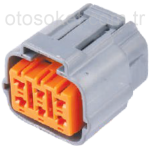 6S6195 6P DİŞİ DEMONTE SOKET