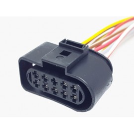 10S001 Soket Far wv fiat ford 10 Pın