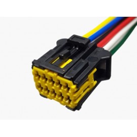 10S002 Soket Dikiz Ayna Valeo tip renault 