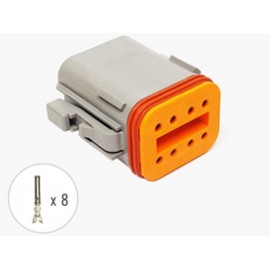 8S006 Soket Deutsch DT06 8 Pın Female demonte